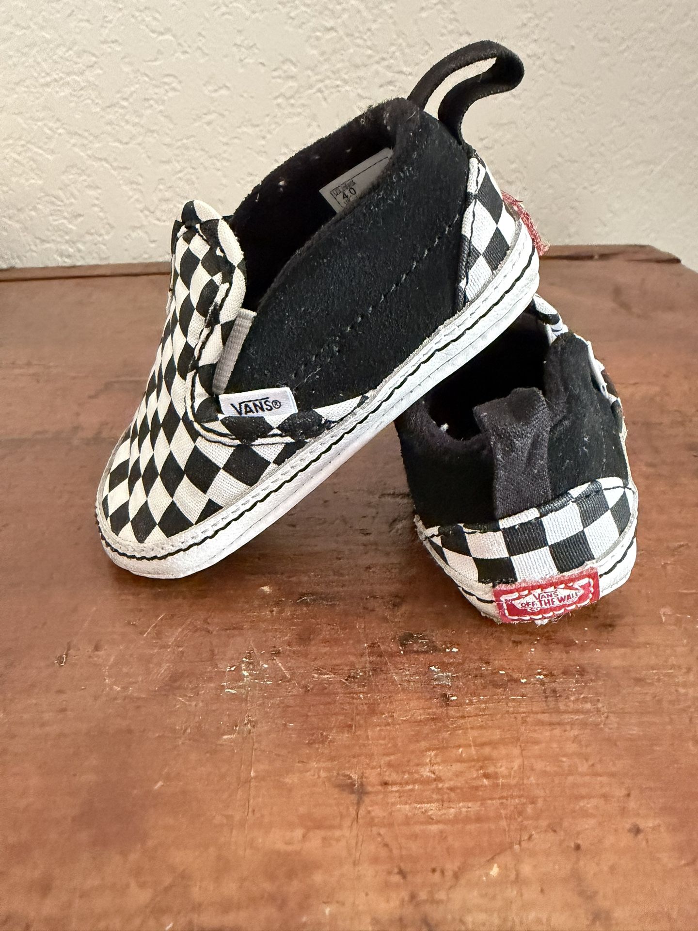 Vans Crib Shoes Size 4