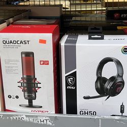 Computer Headset For Gaming - Microphone- Router