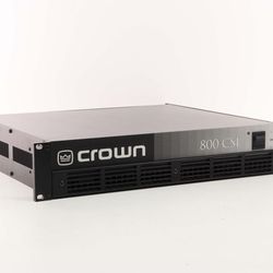 CROWN 800 CSL POWER AMPLIFIER 400 WATTS PER CHANNEL INTO 4 OHMS AT 1KHZ RACK STYLE