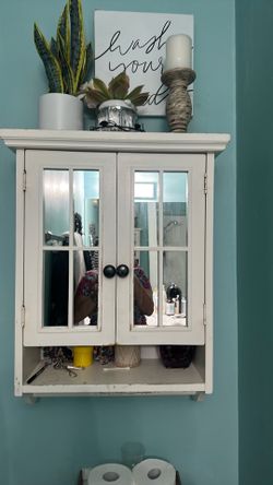 Bathroom cabinet!