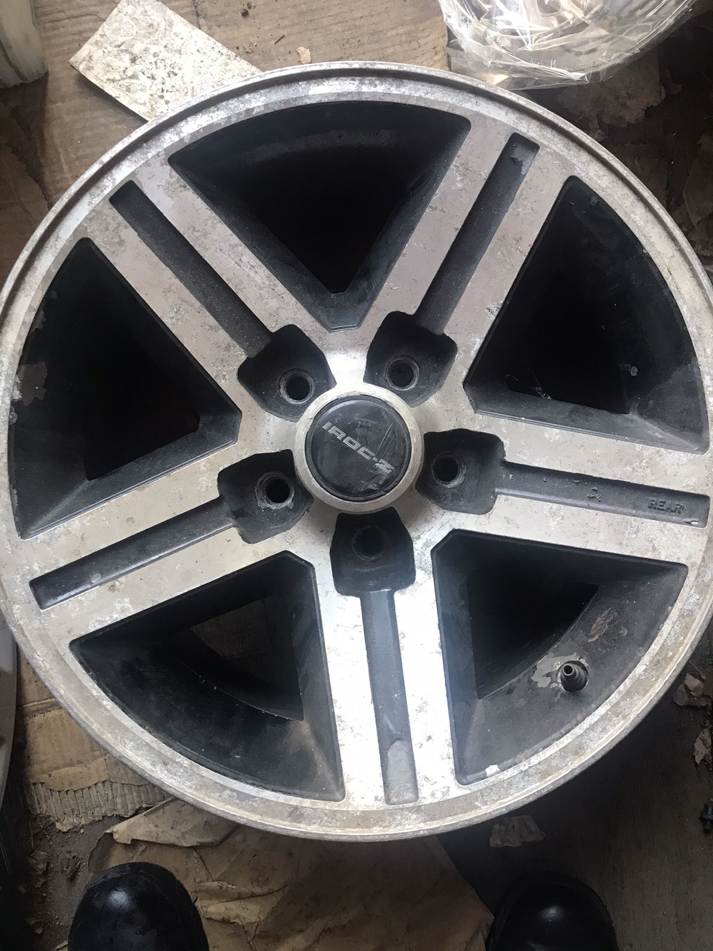 Chevy camaro Iroc z wheel 16” REAR only wheel Black