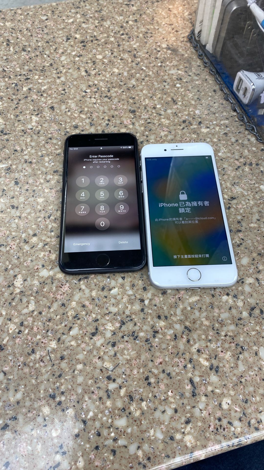 2 iPhone 8 iCloud Lock Only For Parts