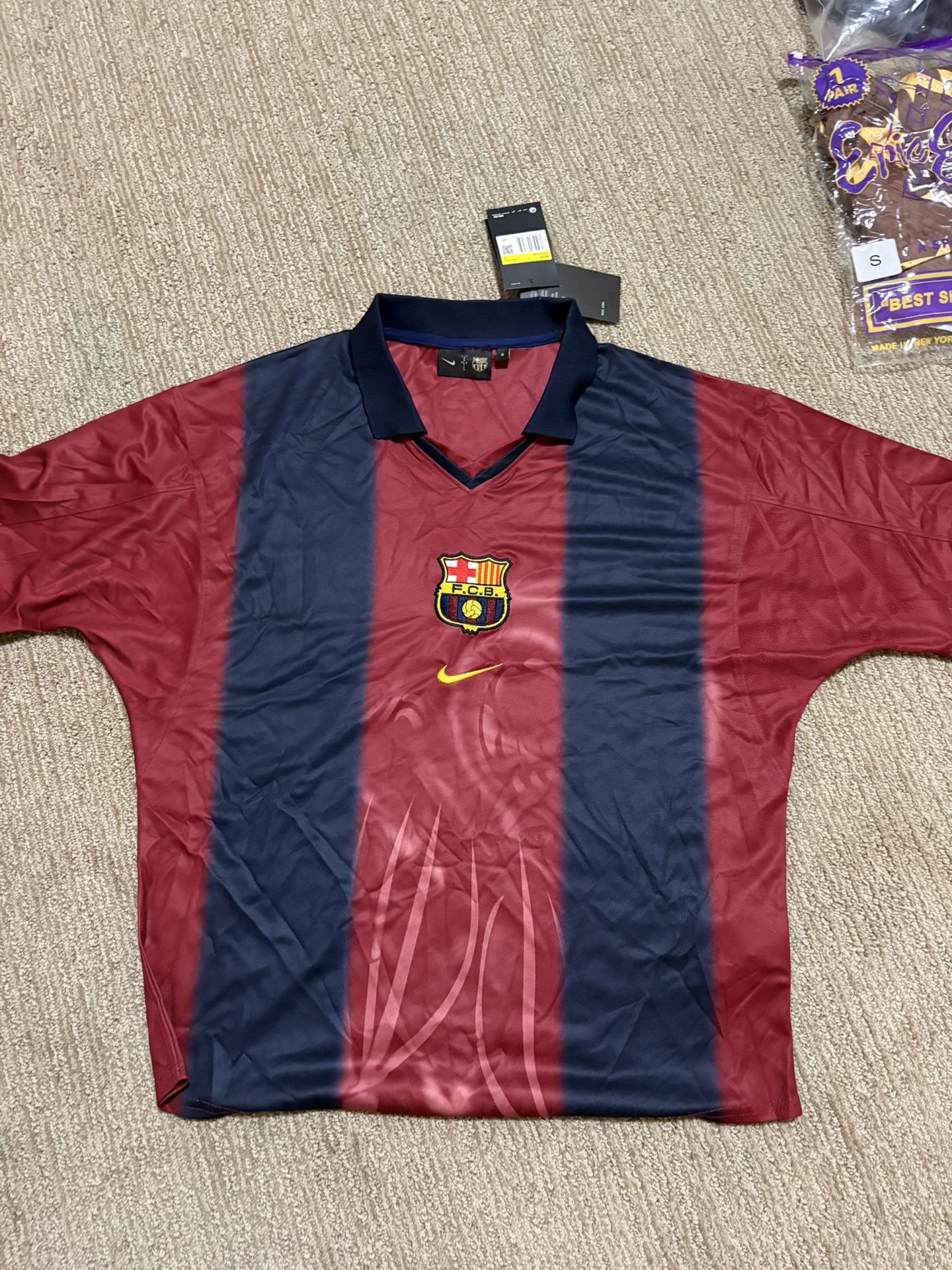 Barca Travis Scott Jersey Size S Oversized