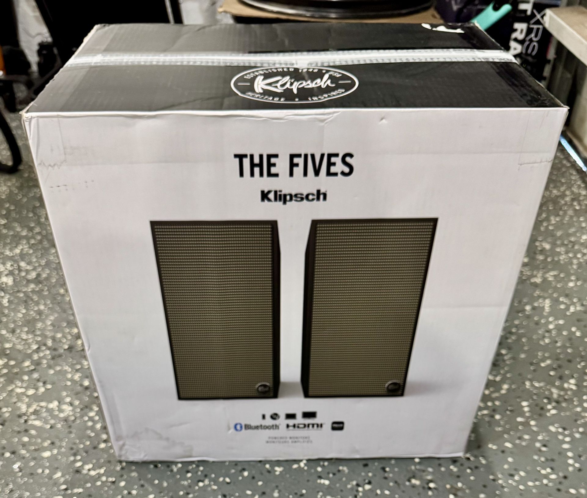Klipsch The Fives Matte Black BNIB