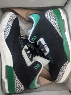 Pine green 3s size 10.5
