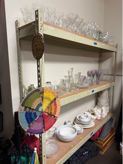 Large Lot of Glassware, Vases, Plates & Serving Pieces