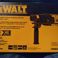 Dewalt 20v Max Xr 1" Sds With Dhandle Rotsry Hammer