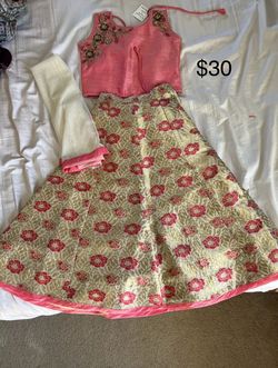 Toddler Girl Indian Wear New With Tag 