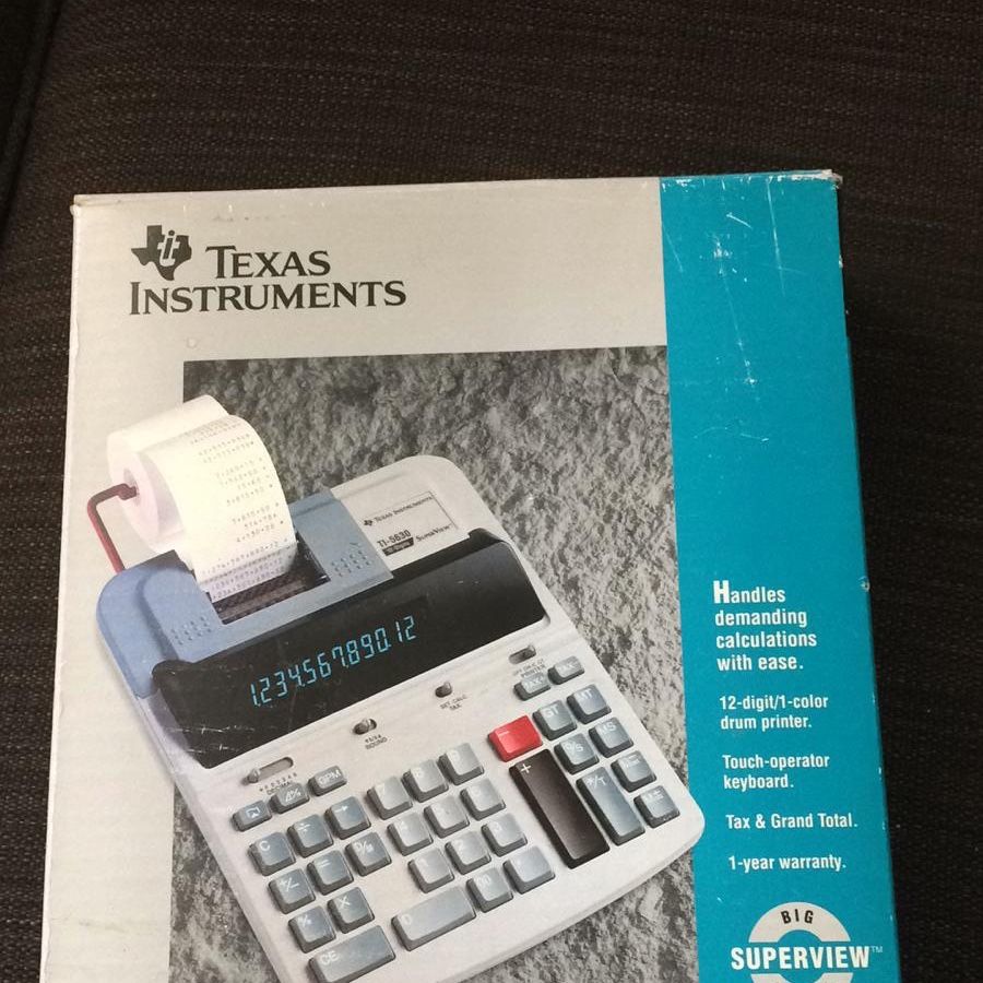Texas Instruments - Office calculator TI-5630