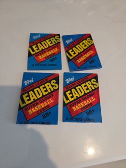 1986 Topps mini super glossy baseball cards