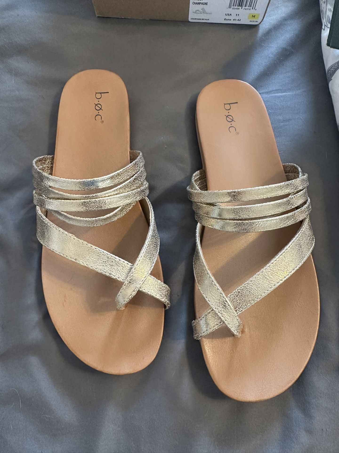Sandals (women, size 11, new, never worn)