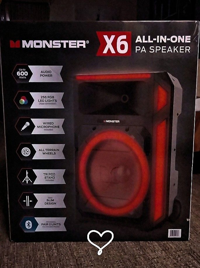 Monster All In One PA Speaker