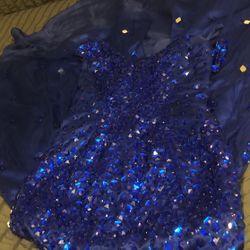 Blue Diamond Dress