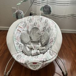 Fisher Price Baby Bouncer Vibrating Chair Seat Newborn Gear Nursery Unisex 