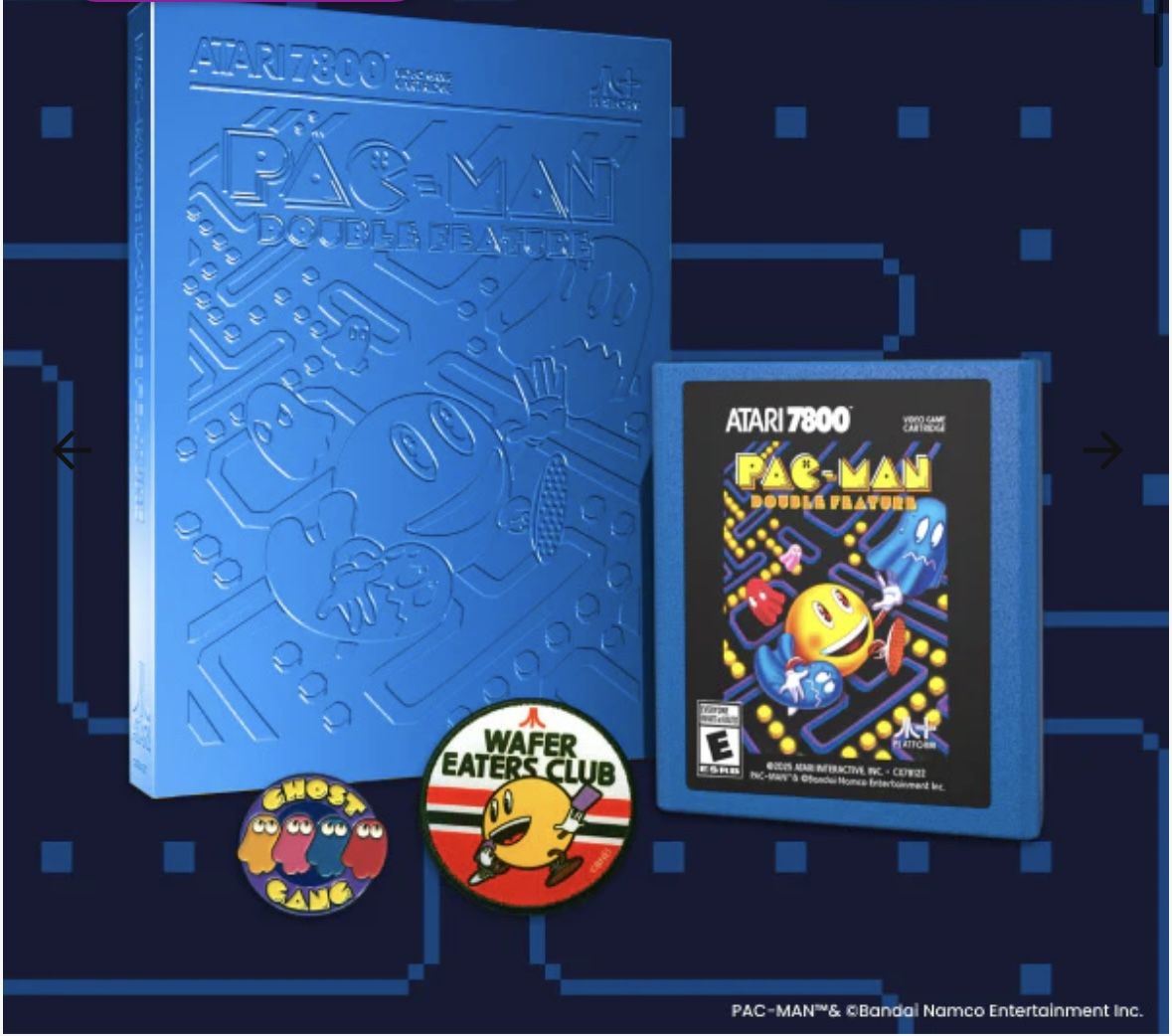 PAC Man Double Feature Blue Special Edition