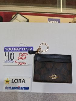 Coach wallet
