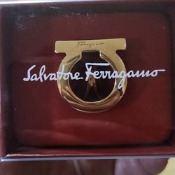Authentic Salvatore Ferragamo Scarf Ring