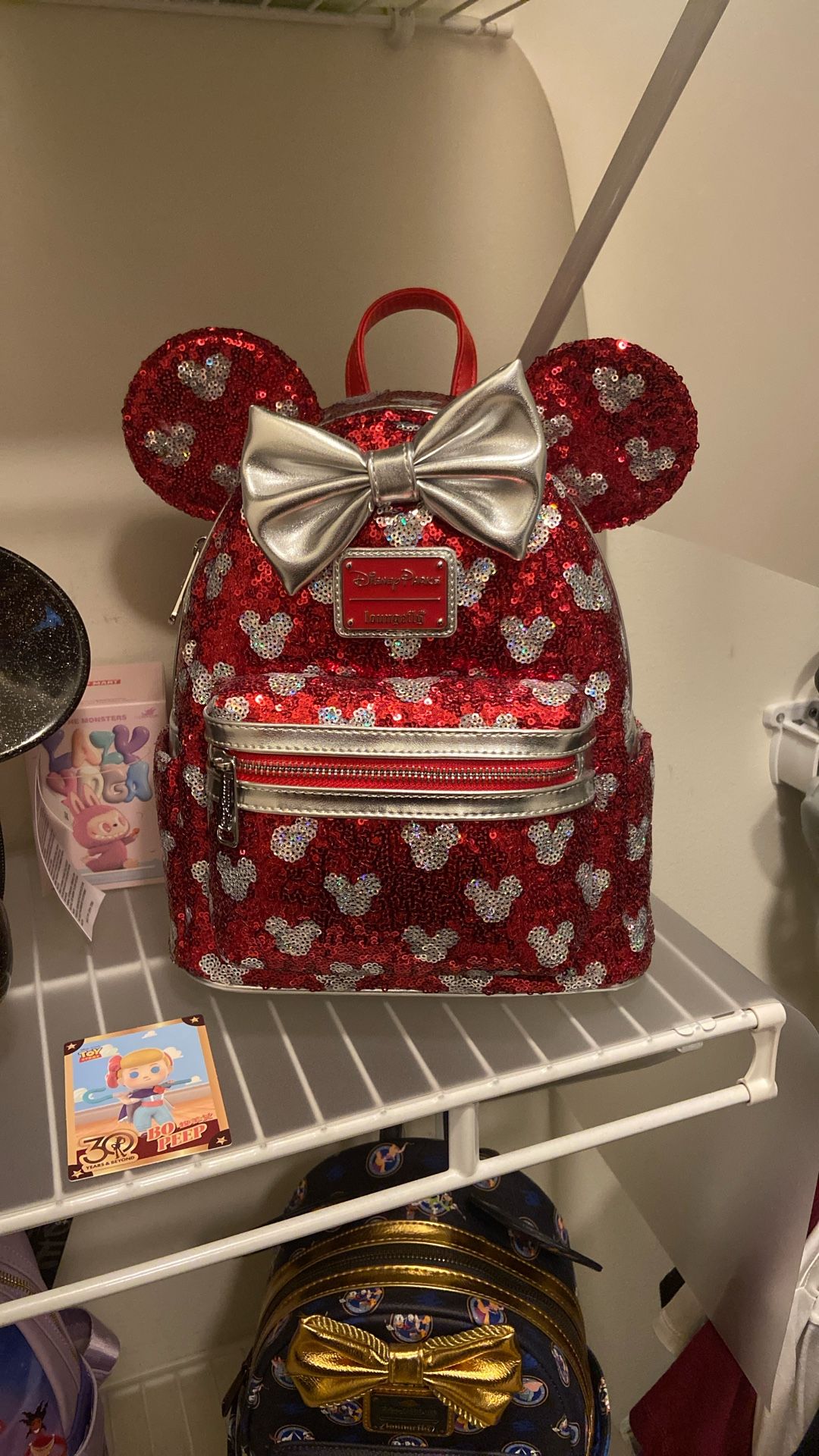Disney Parks Minnie Sequin Loungefly