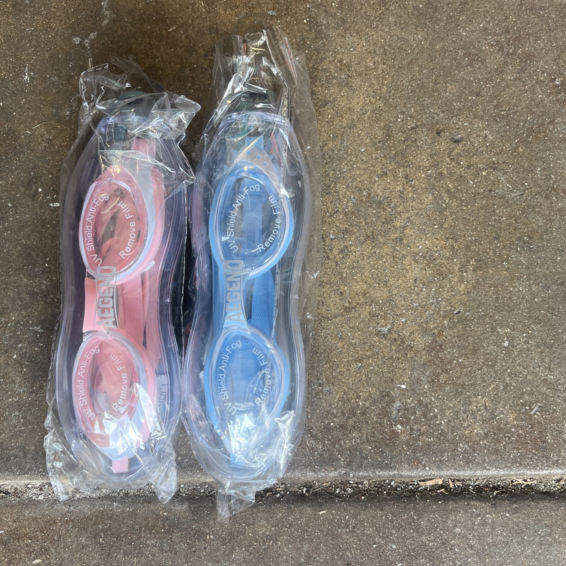 Aegend Swim Goggles, 2 Pack Swimming Goggles No Leaking Adult Men Women Youth 