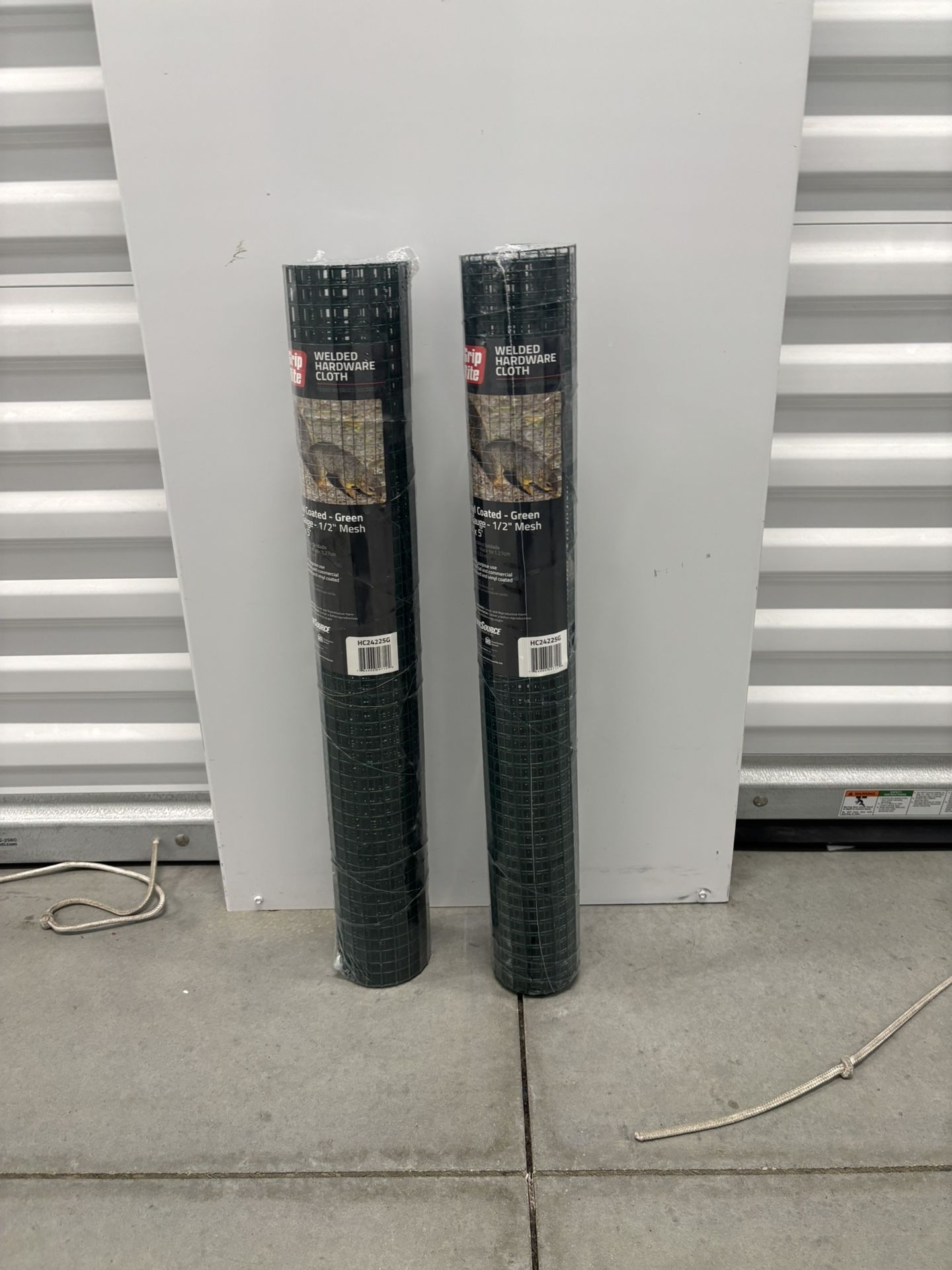 (2) Grip-Rite vinyl-coated welded hardware cloth