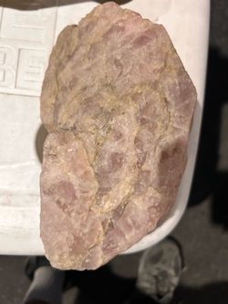 Raw Rose Quartz Crystal Specimen