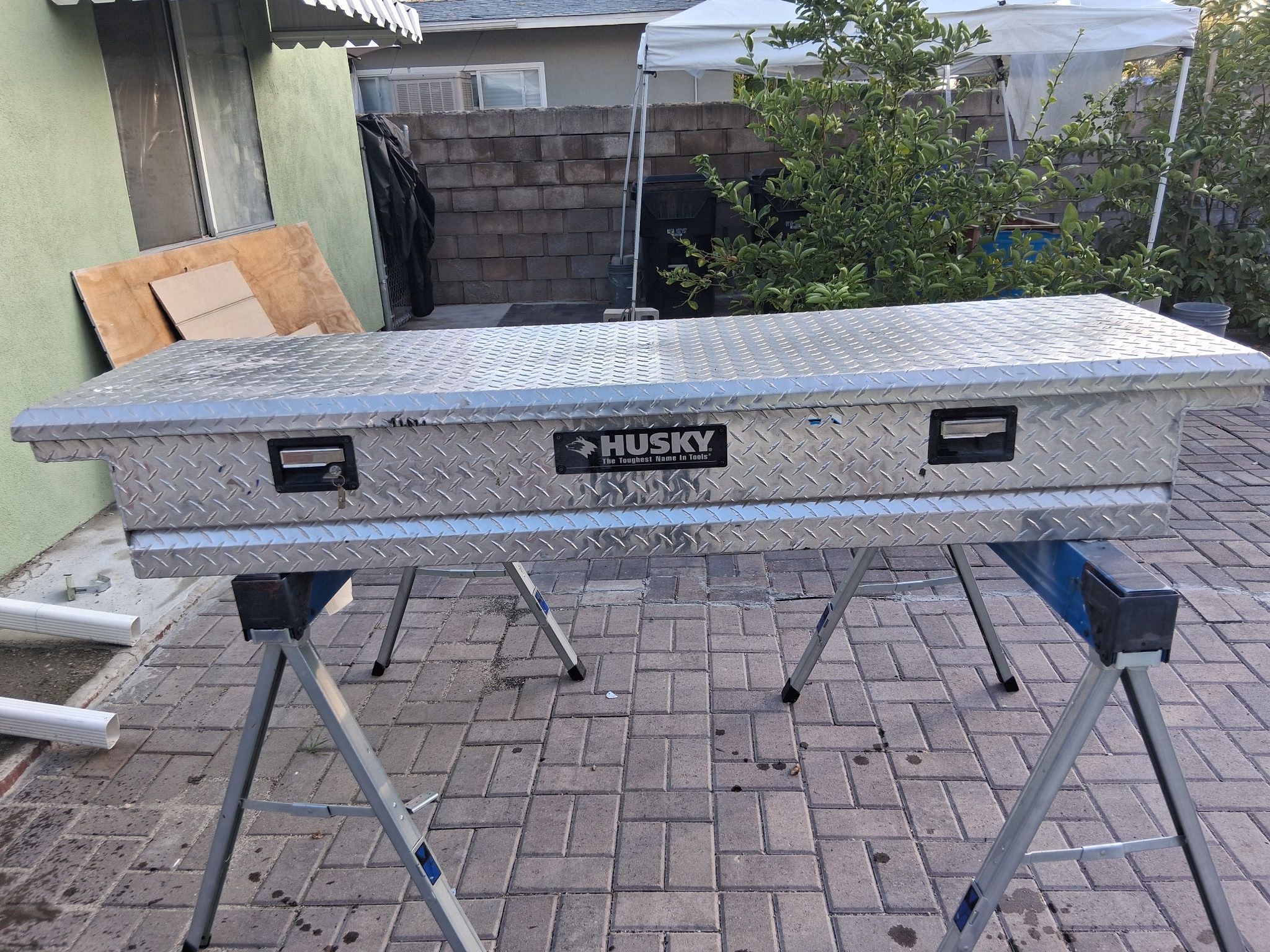 Husky Like New Tool Box With Key