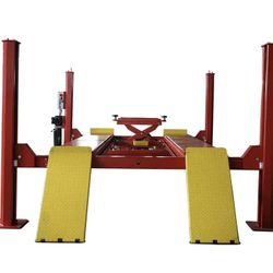 KT-4H150 Heavy Duty 4-Post Alignment Lift 15,000lbs Capacity (Rolling Jack Included)