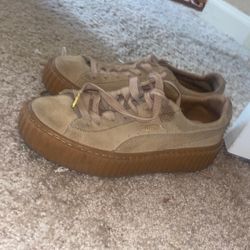 Puma Rihanna Creepers Tan Size 7