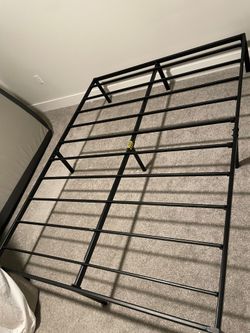 Queen bed + frame combination