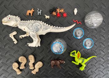 (local, read desc.) Used LEGO lot (or sold in 3 bundles of parts, figures/accessories, & creatures)