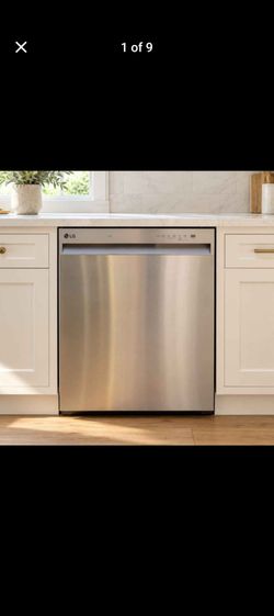 LG Stainless Steel Built-In Dishwasher- Works, But Makes Noise – Sold As-Is