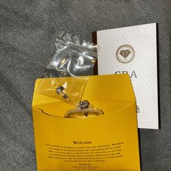 GRA (1CT) Moissanite Earrings 