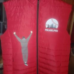 Custom Phillies Vest Size 2x