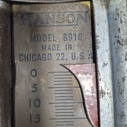 Vintage Vascula Colgante Capacidad.100lbs.