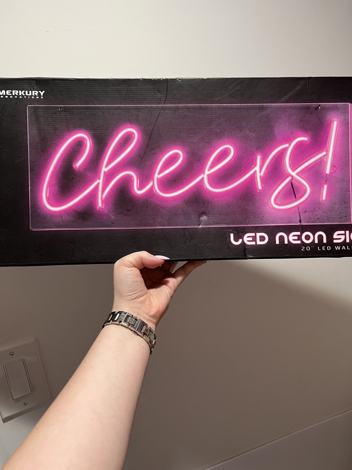 Led Cheers Sign 