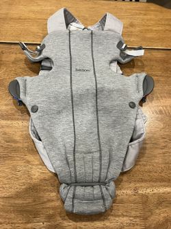 BabyBjörn Baby Bjorn Carrier Mini  Light Gray New Born- 12 Months Good Shape