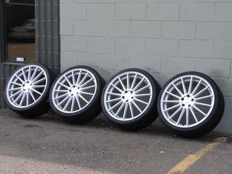 22” LUXURY BMW 745 750 760 WHEELS RIMS TIRES WE FINANCE CHEVY CAMARO CORVETTE