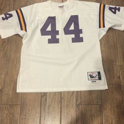 Chuck Foreman Minnesota Vikings Throwback Jersey 