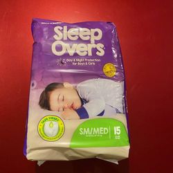 Sleep Over  Diapers 