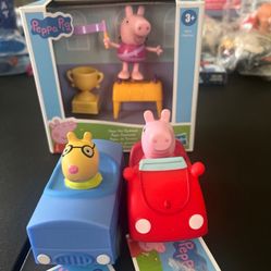 new peppa pig the gymnast  2 other peppa pigs characters