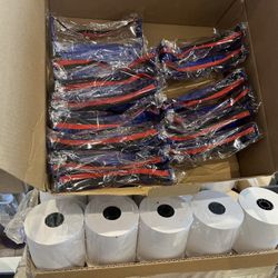 93 Kitchen Printer Paper  Rolls With Free Inks 