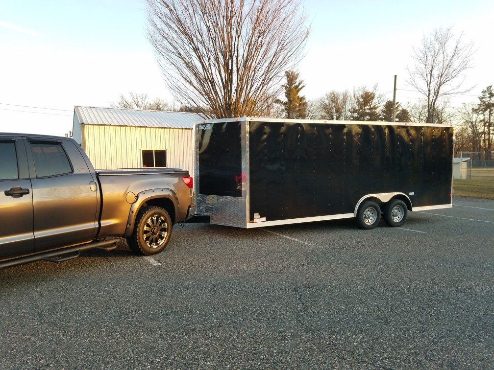 20ft V-Nose trailer car trailer