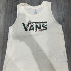 Vans White Tank Top
