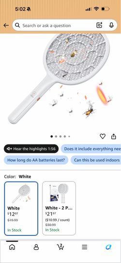 Electric fly and bug zapper