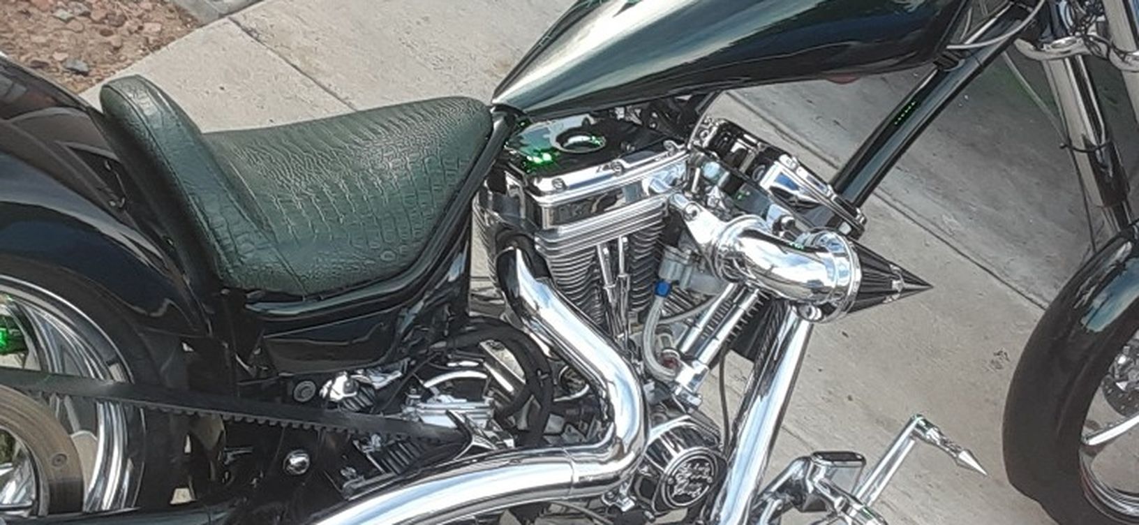 Photo 07 1 Off Custom Chopper.