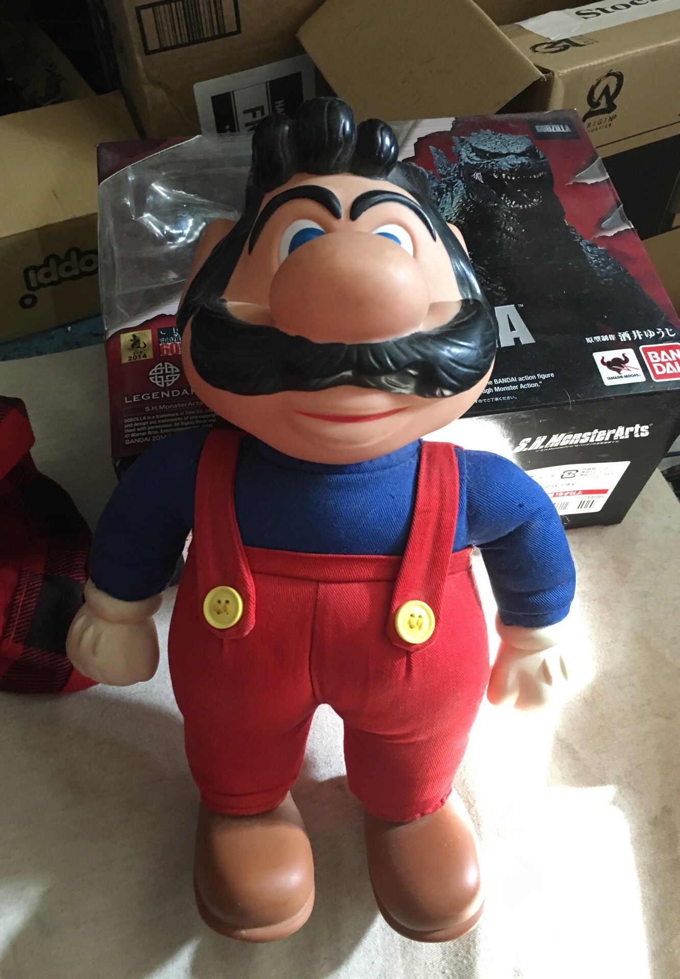 Vintage 1990s mid 80s Applause super Mario no hat