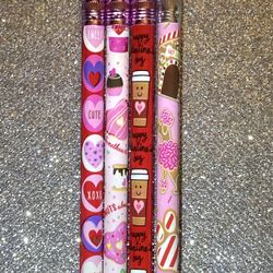 Style # 19  Holiday Themed Pencils - Set of 4