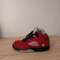 Nike Air Jordan 5  What The Solar Sneakers 