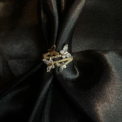 18k Gold Filled Butterfly Ring