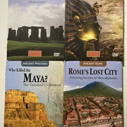 Ancient Mysteries Books With DVD New Still In Wrapping